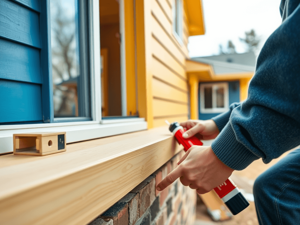 Montaż parapetów zewnętrznych po ociepleniu – poradnik