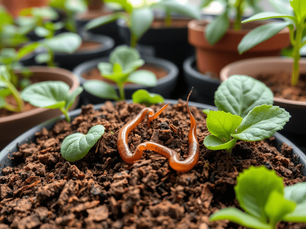 Robaki w ziemi doniczkowej – jak zwalczyć?