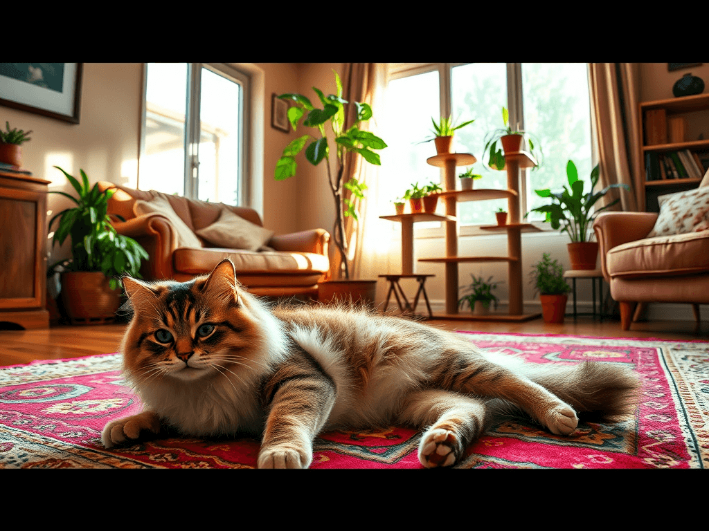 Wnętrze przyjazne kotom – jak urządzić mieszkanie z kotem?