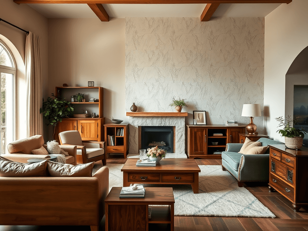 Różne kolory drewna w jednym pokoju – jak je łączyć?