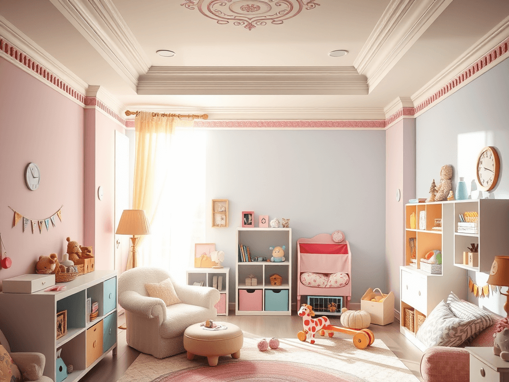 Sztukateria w pokoju dziecka – jak wykonać?