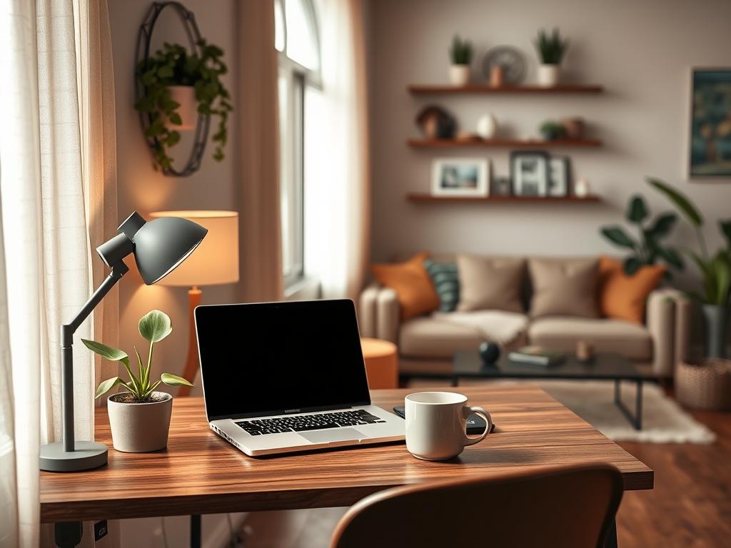 Jak zaprojektować funkcjonalny kącik do pracy w salonie?