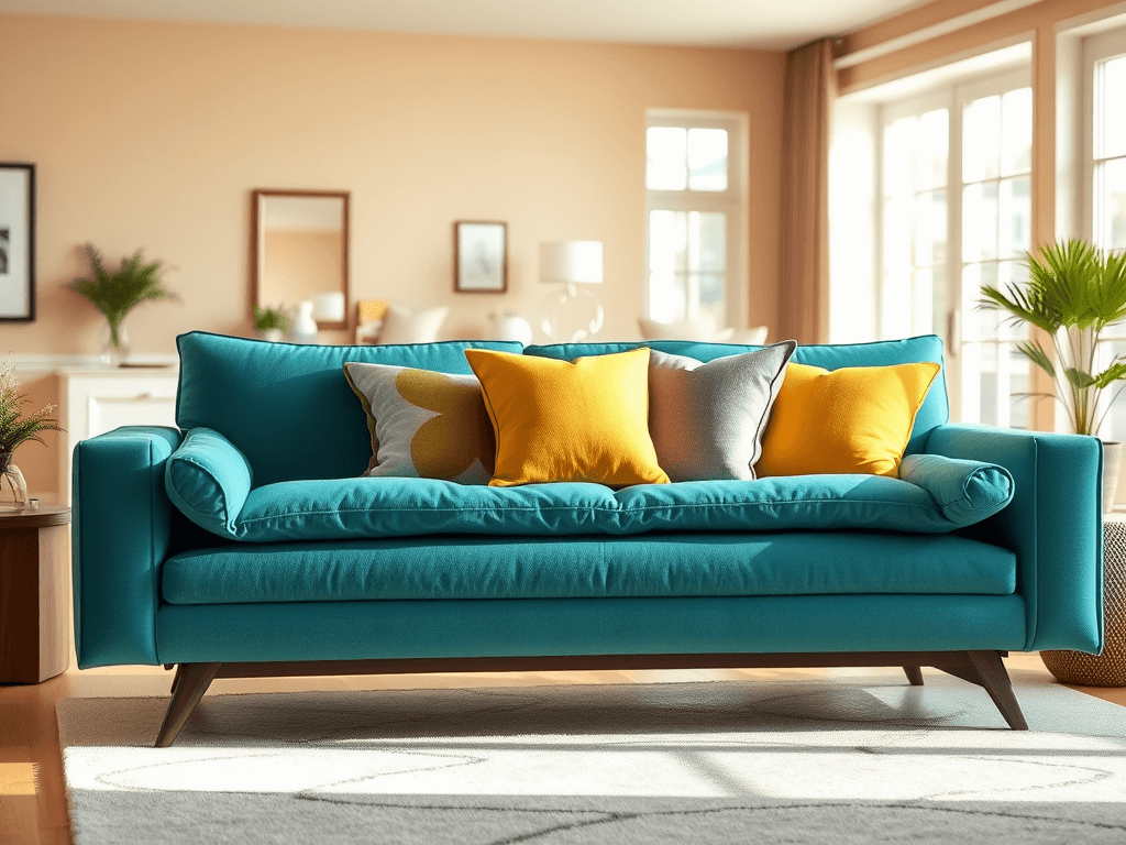 Kanapa na środku salonu – jak ustawić kanapę w salonie?