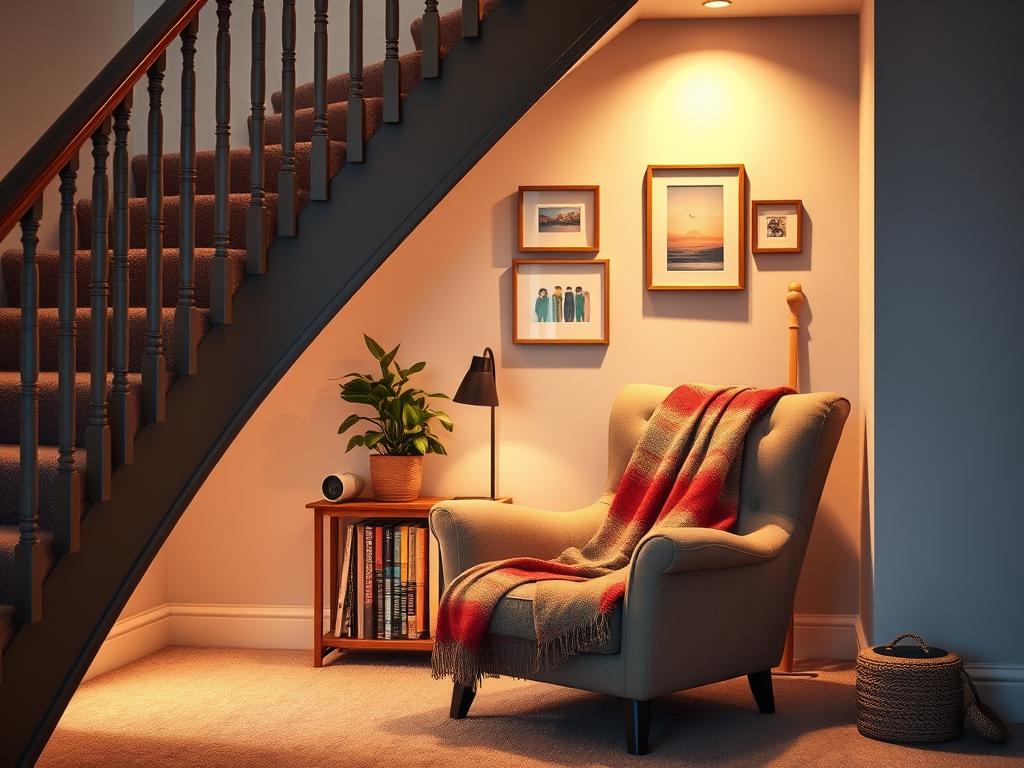 Wnęka pod schodami – pomysły na aranżacje