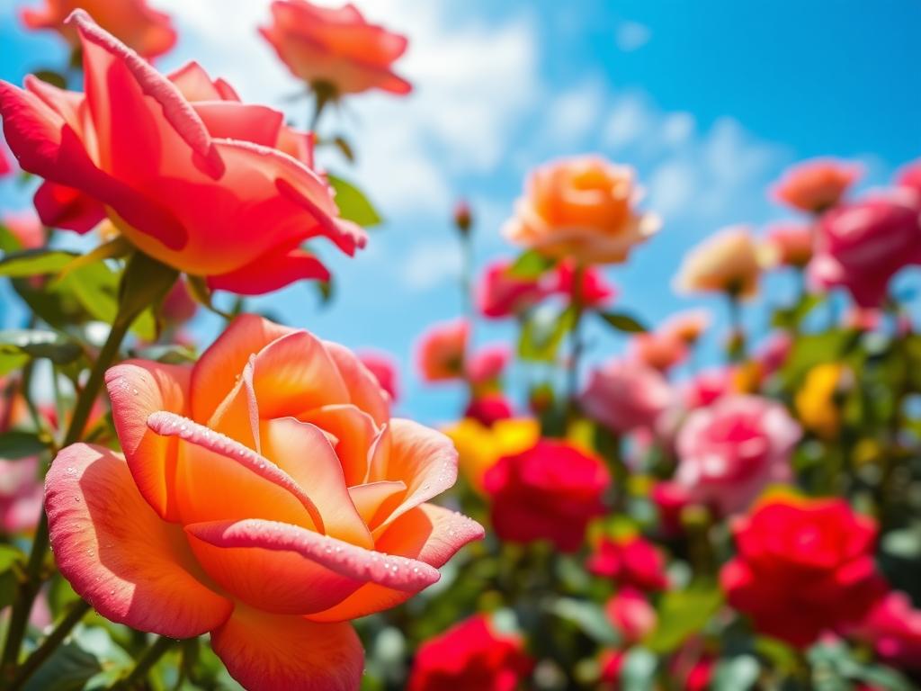 Jak pielęgnować róże w ogrodzie, aby kwitły cały sezon?