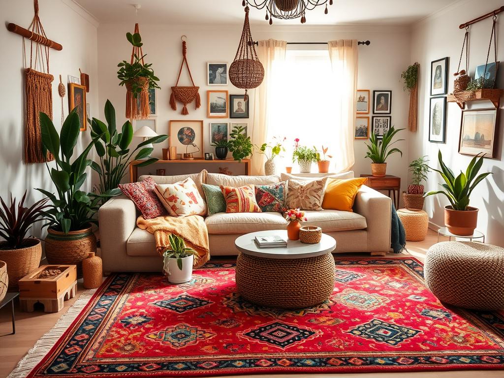 Jak zaprojektować wnętrze w stylu boho?