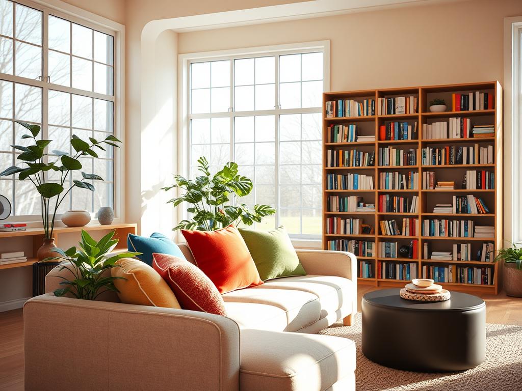 Jakie rozwiązania są najlepsze dla małych mieszkań z wysokim sufitem?